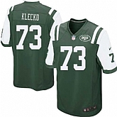 Nike Men & Women & Youth Jets #73 Klecko Green Team Color Game Jersey,baseball caps,new era cap wholesale,wholesale hats